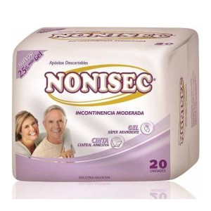 NONISEC APOSITO P/INCONTINENCIA MODERADA x 10u